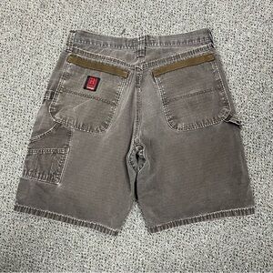Wrangler Brown Work Wear Shorts
